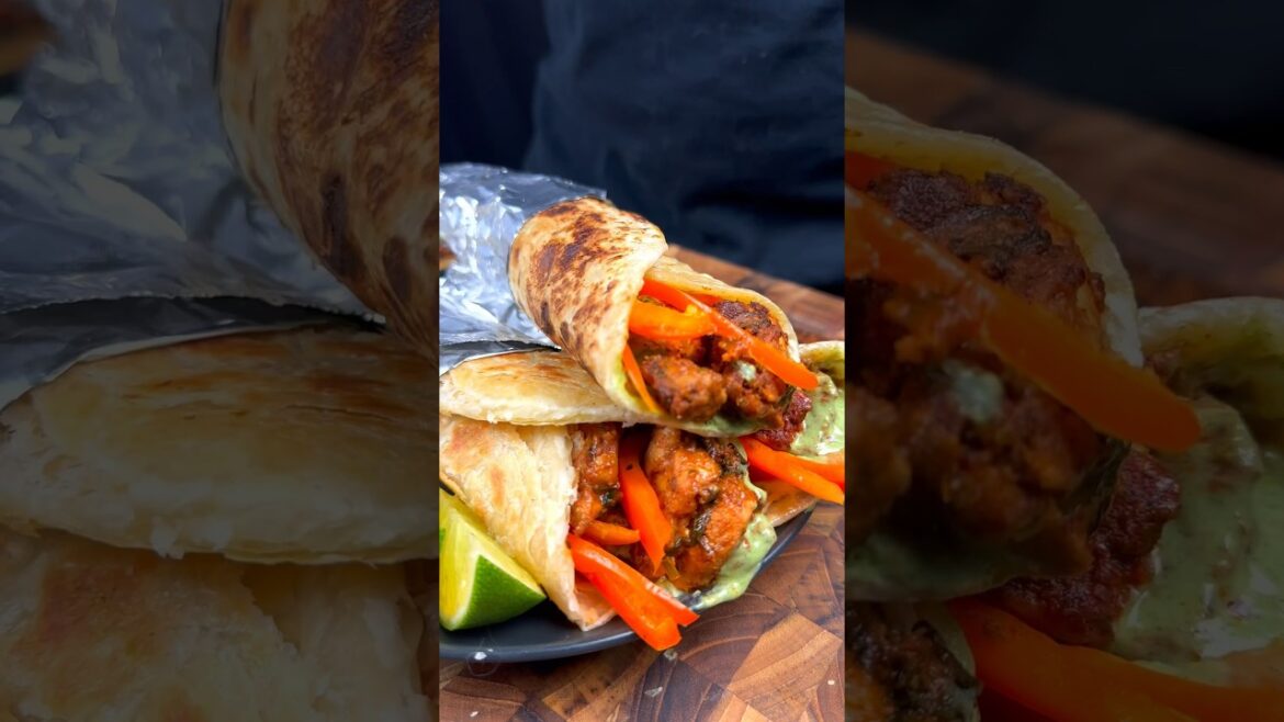 Chicken Tikka Roll | Is it Spicy Enough ?