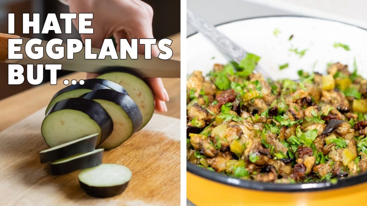 Israeli Eggplant Salad That I Won't Eat... But You Should!