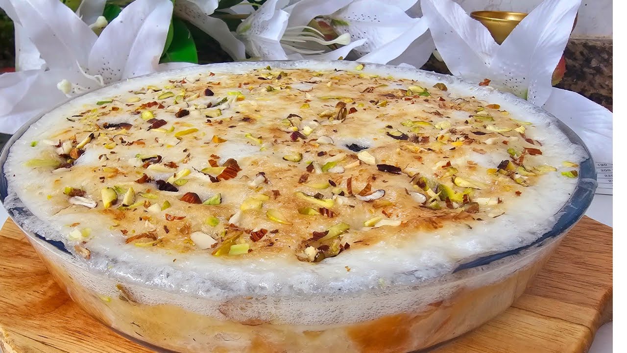 Umm Ali Recipe (Egyptian Dessert) with Croissant | HOW TO MAKE OM ALI ...