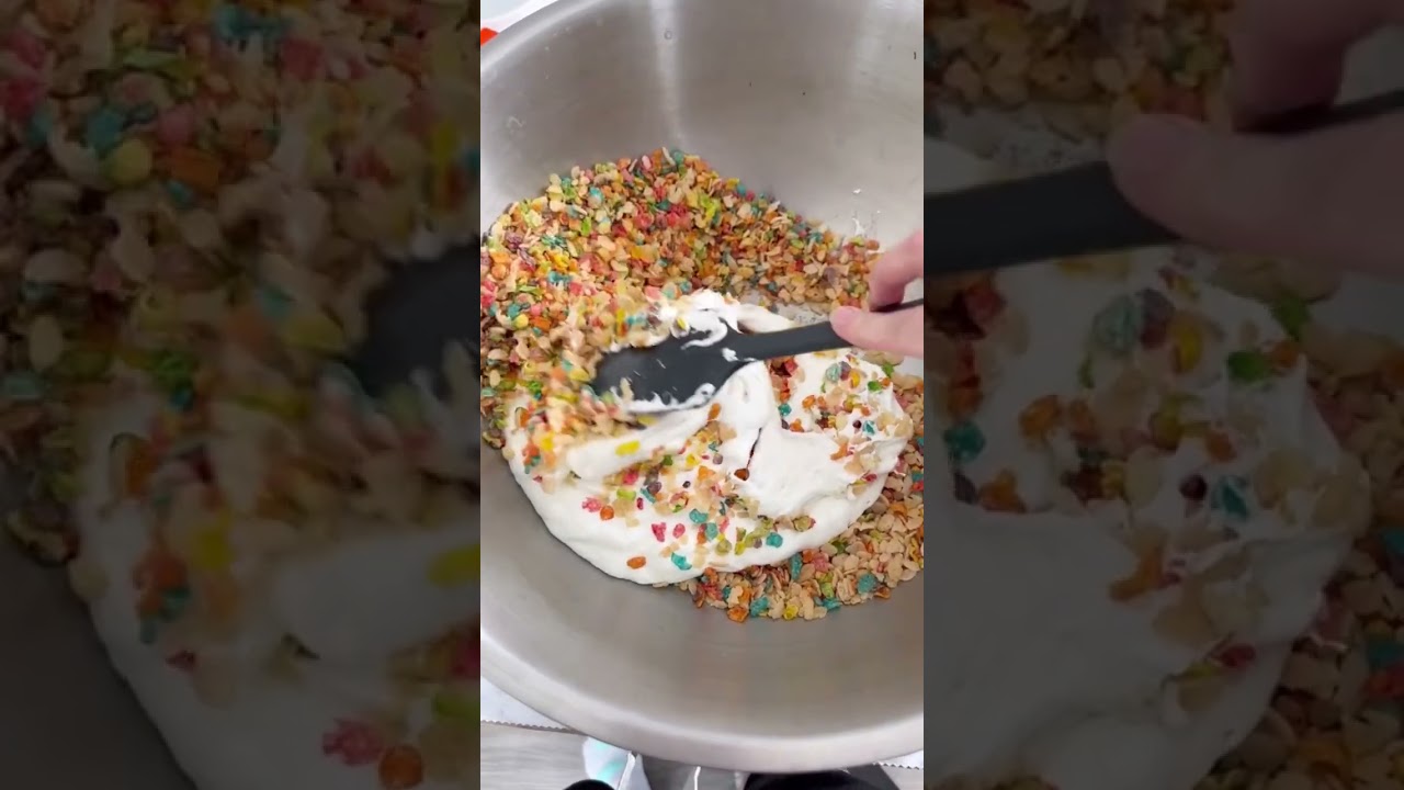 Fruity Pebbles Treats - Recipe link in comments!! - Dining and Cooking