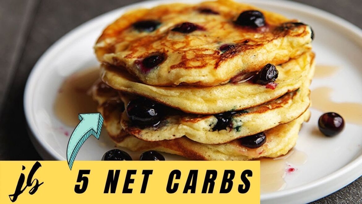Keto Blueberry Pancakes