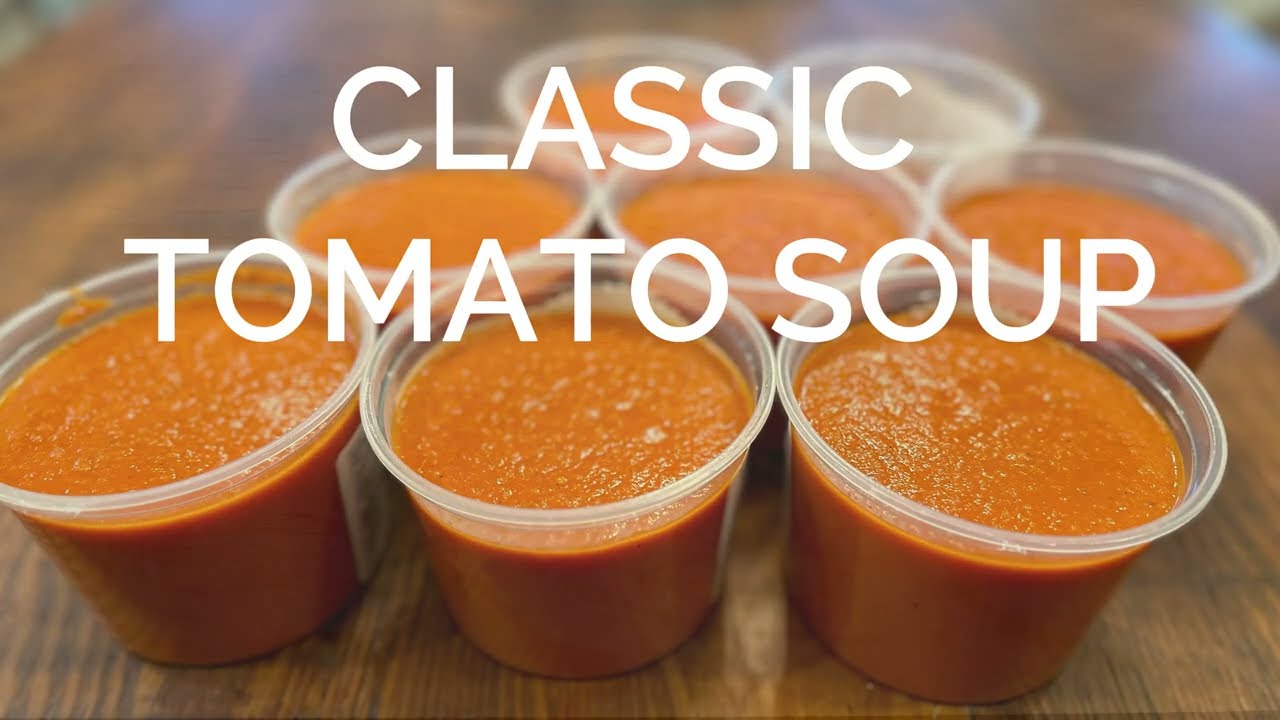 Classic Thick and Creamy Tomato Soup - Dining and Cooking