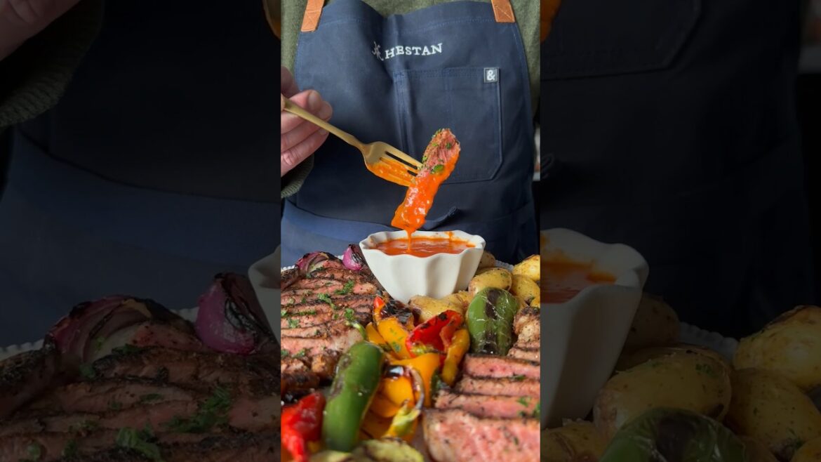 Spanish Style Steak #foodie #steakrecipe #steak k