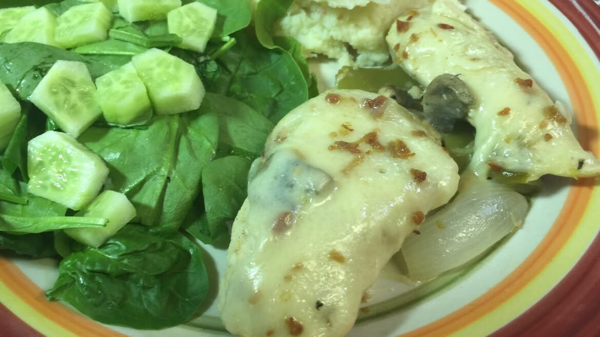 MUSHROOM & SWISS CHICKEN