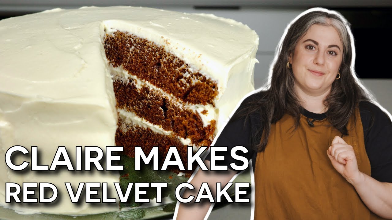 Homemade Red Velvet Cake Recipe with Claire Saffitz Dessert Person