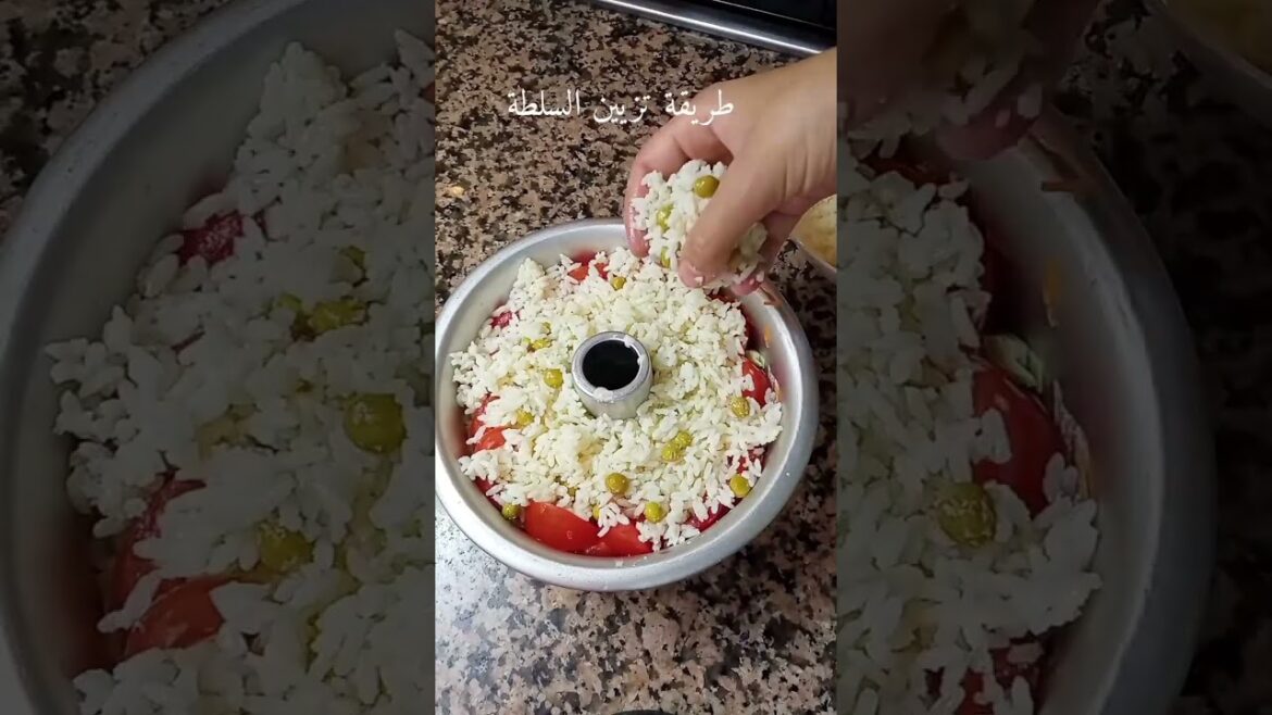 #طريقة_تزين السلطة#تزين السلطات_طبخ_مغربي_الاصيل