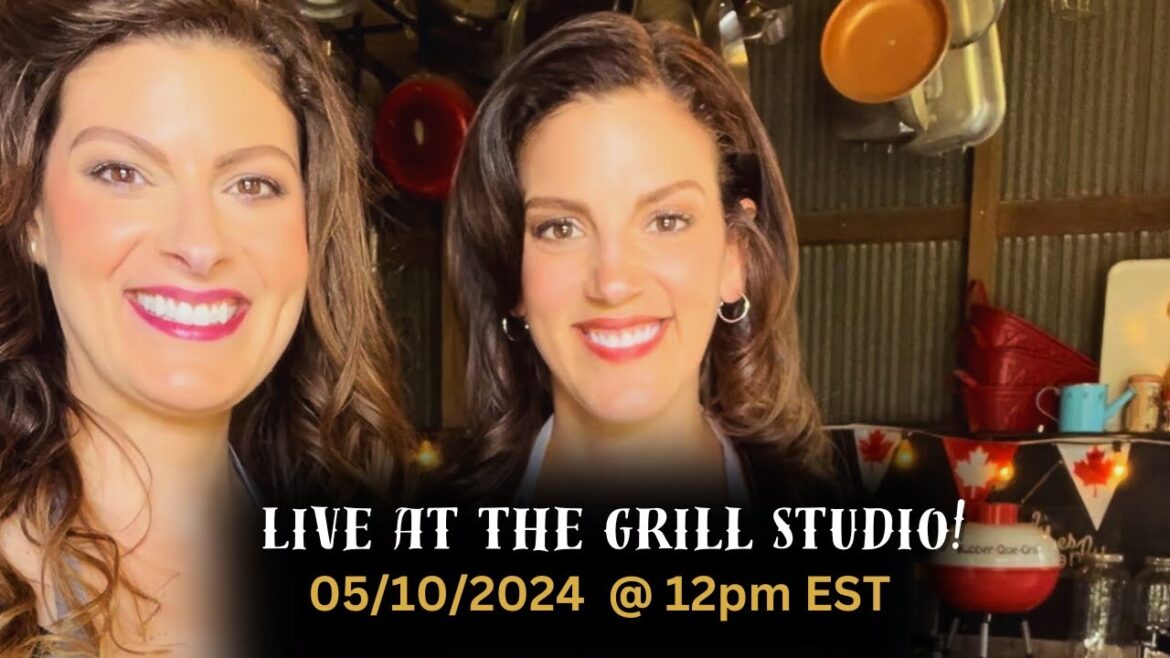 Lamb kofta and Greek feta salad! Live with Maddie & Kiki