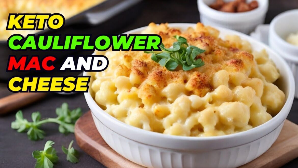 Keto Cauliflower Mac and Cheese Recipe | Low-Carb Comfort Food Keto Cauliflower Mac and Cheese Recipe | Low-Carb Comfort Food