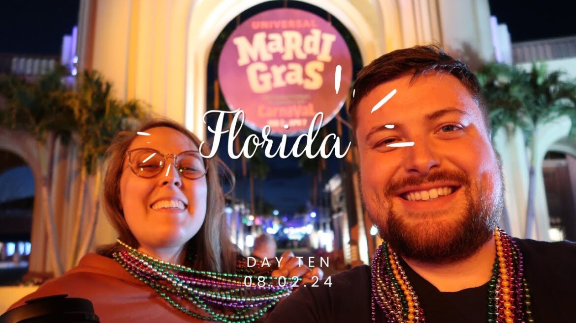 Trying Universal Festival Food for Mardi Gras! | Day Ten | Florida Jan/Feb 2024 Trying Universal Festival Food for Mardi Gras! | Day Ten | Florida Jan/Feb 2024