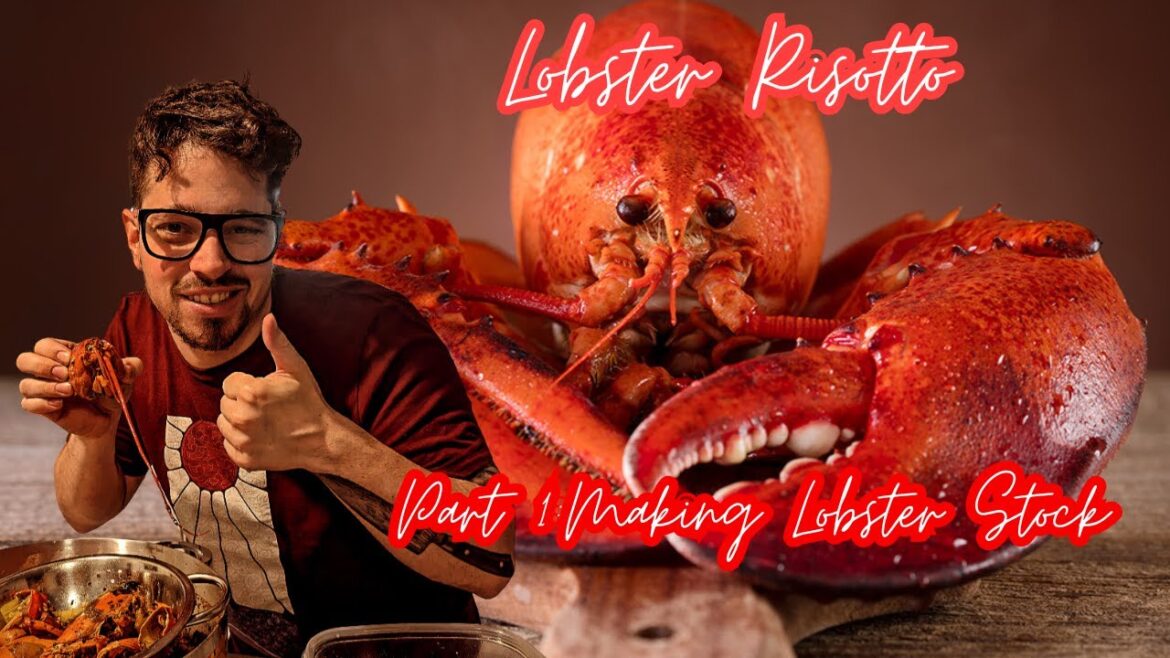 My First Cooking Stream! Lobster Risotto (Part 1)