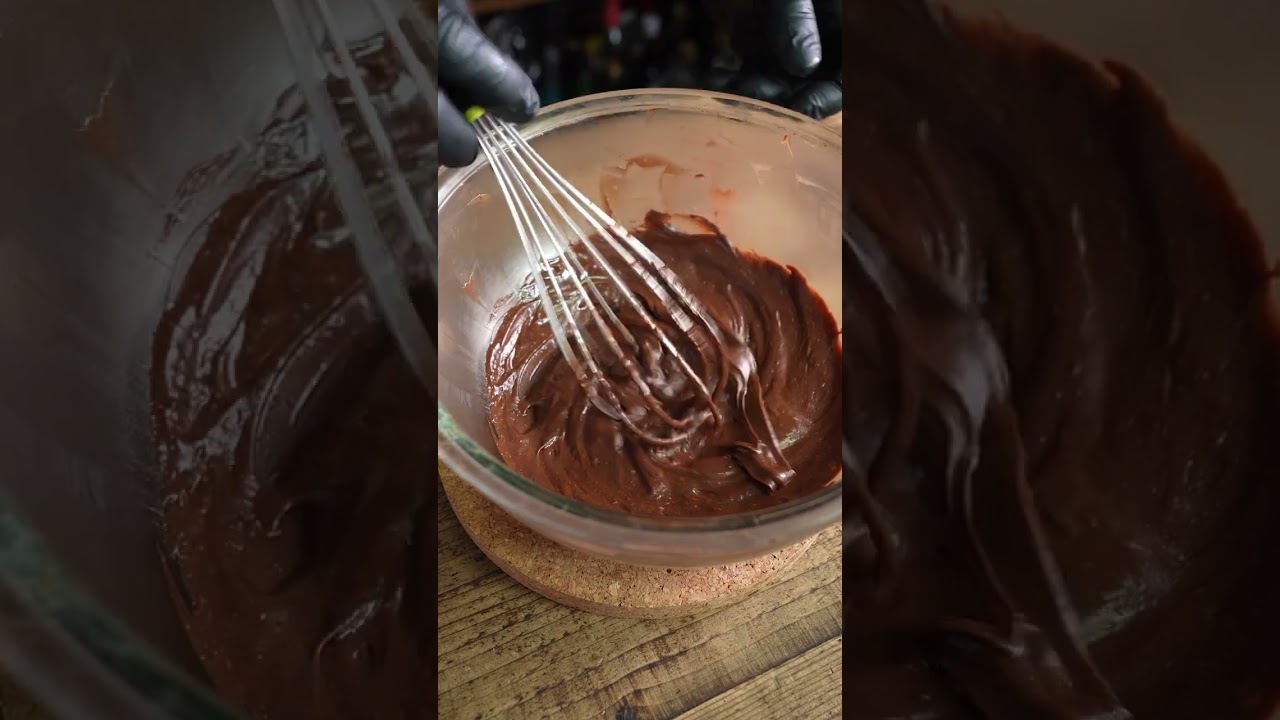 Easy chocolate cake made by Pancake mix and microwave shorts Dining