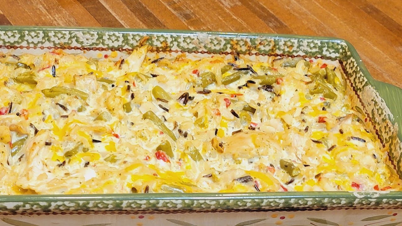 Cheesy Chicken-n-Rice and Vegetable Casserole - Dining and Cooking