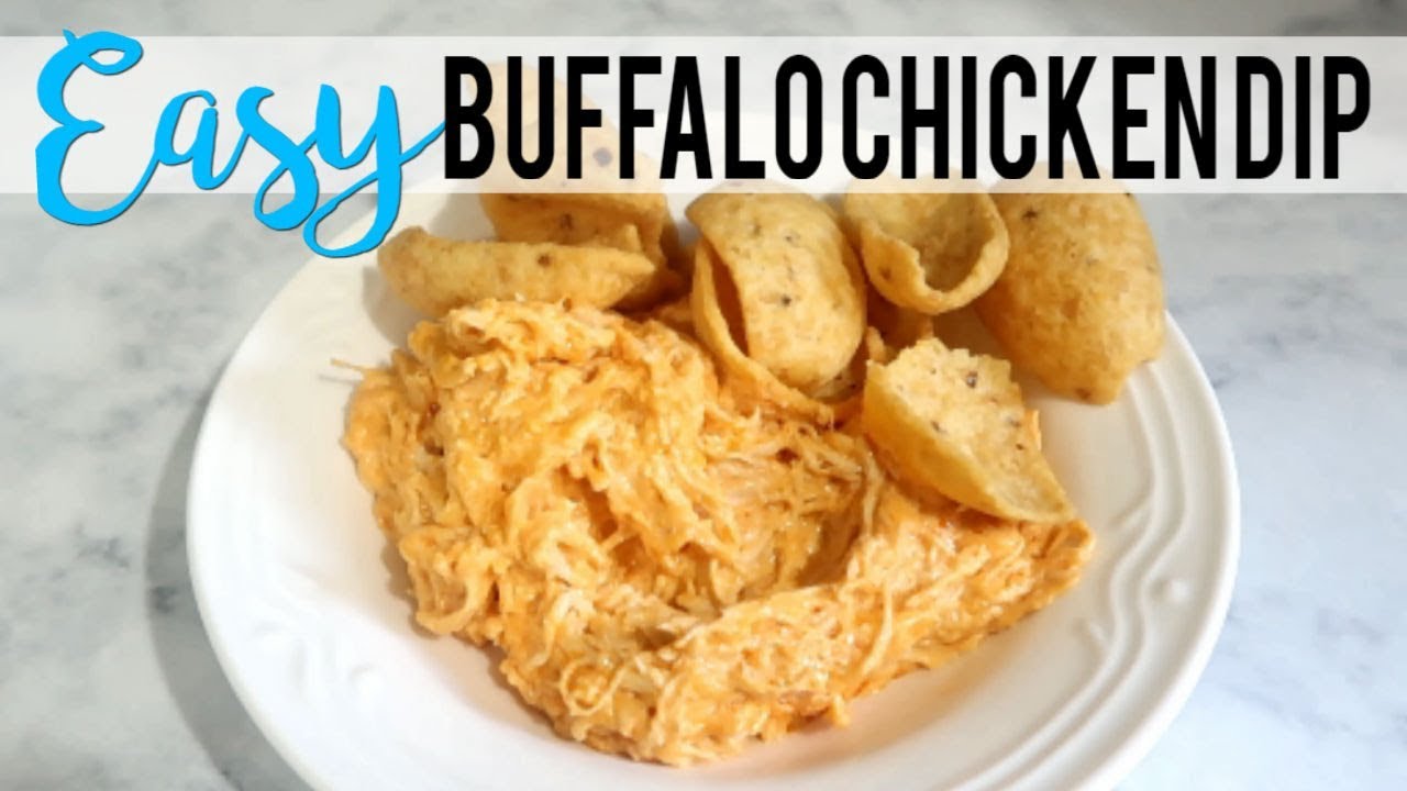 BUFFALO CHICKEN DIP RECIPE | EASY GAME DAY FOOD - Dining and Cooking