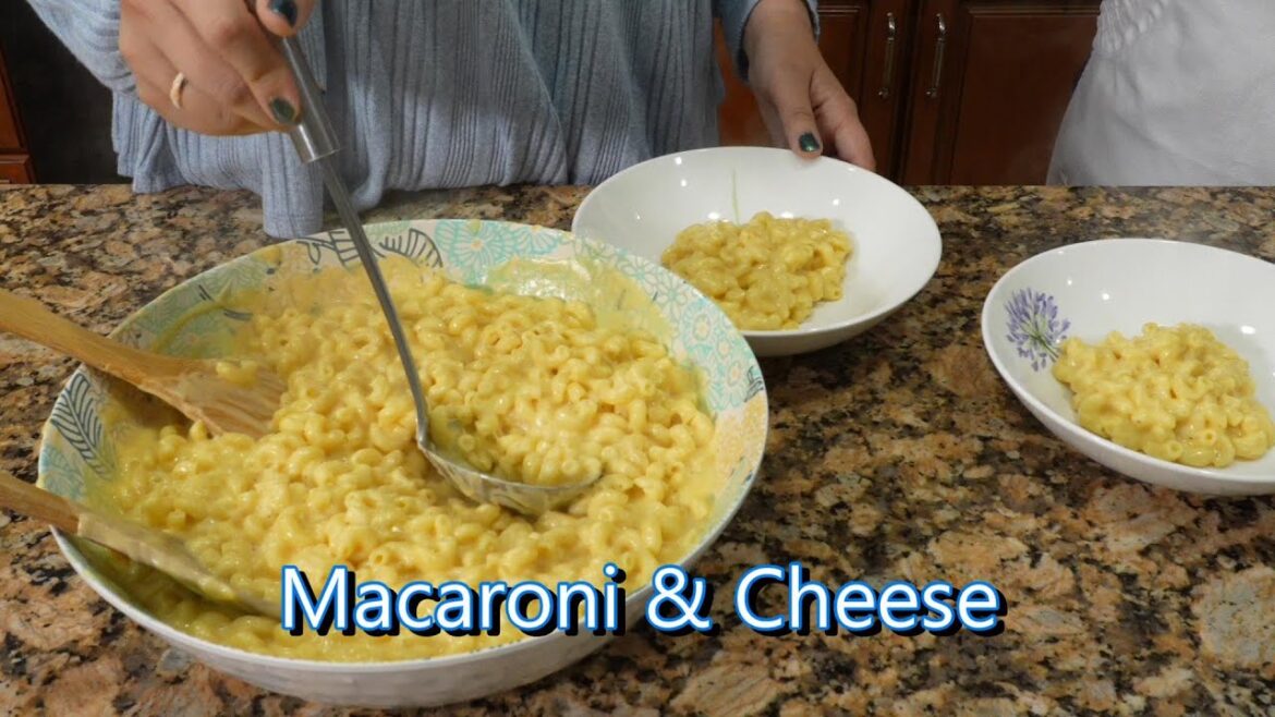 Italian Grandma Makes American Macaroni & Cheese with Granddaughter Gina Italian Grandma Makes American Macaroni & Cheese with Granddaughter Gina