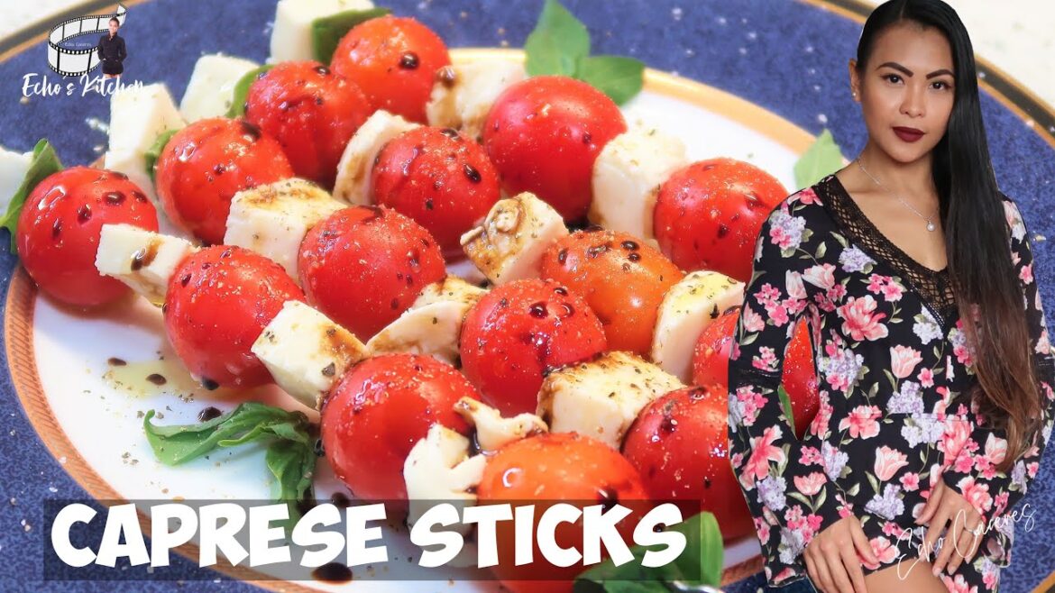 Caprese Sticks | Appetizer Recipe