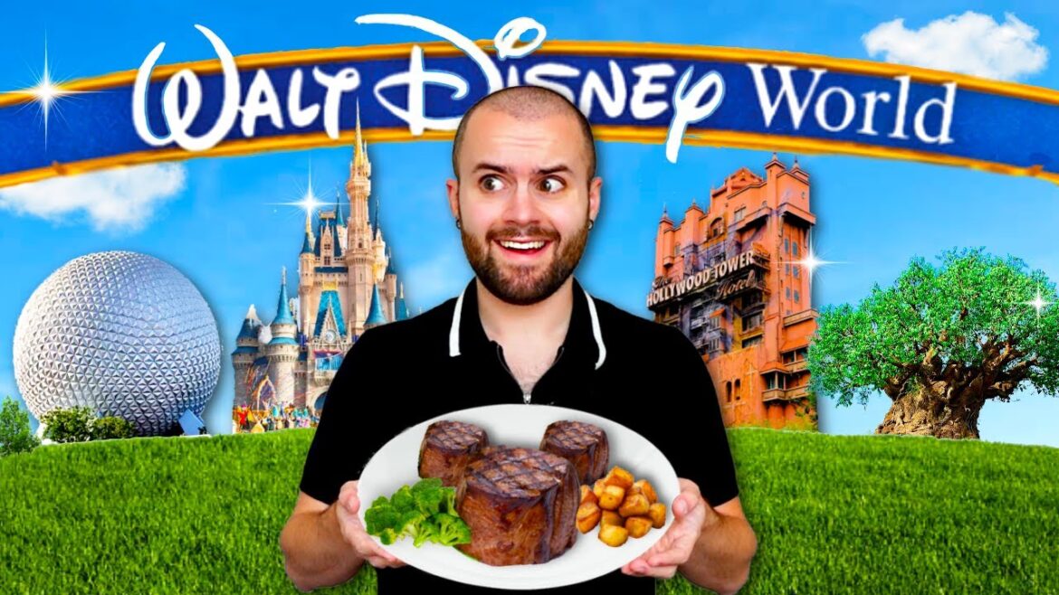Eating Only Disney World Food For 1 Week (I spent $800)