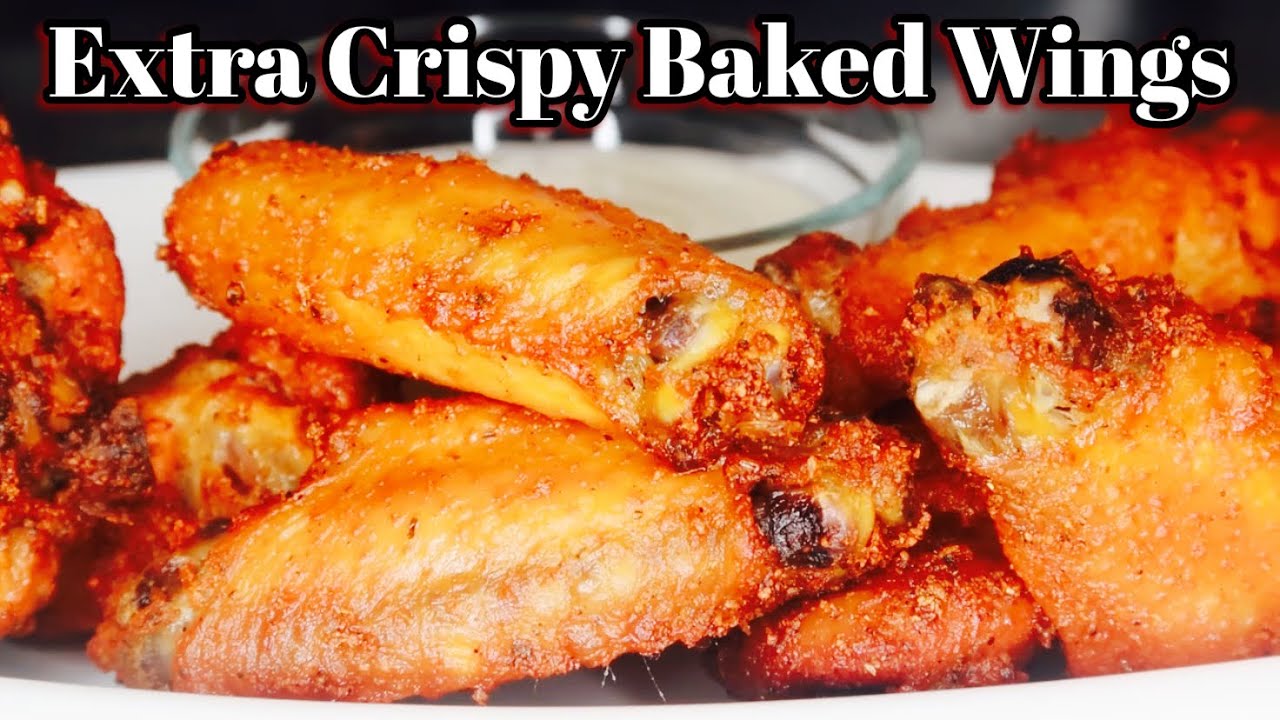 The SECRET To Crispy Oven Baked Chicken Wings - Dining and Cooking