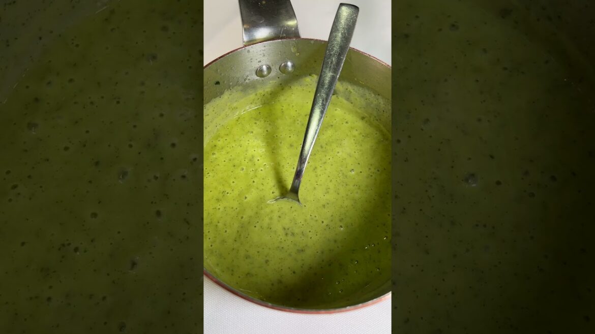 Nuvola di triglia, salsa di zucchine in scapece: ricetta dello #chef #tutorial