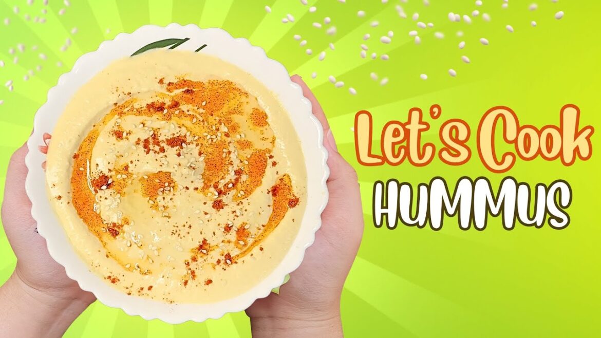 हम्मस बनाने की सबसे आसान रेसिपी | Hummus Homemade Recipe | Easy & Healthy Hummus | Aajkamenu