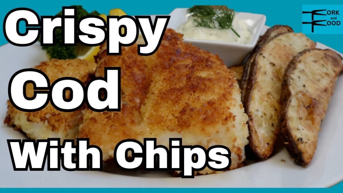 FISH & CHIPS: CRISPY Parmesan Panko crusted. A Healthier Twist FISH & CHIPS: CRISPY Parmesan Panko crusted. A Healthier Twist