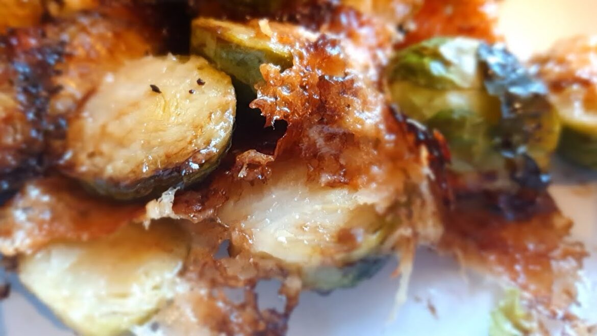 Parmesan Brussel Sprouts - Christmas side dish - A Scottish Christmas