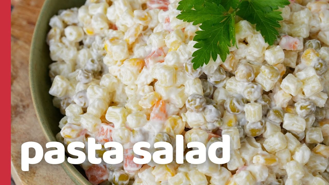 Turkish Yogurt Pasta Salad Recipe | How to Make Creamy Pasta Salad ...