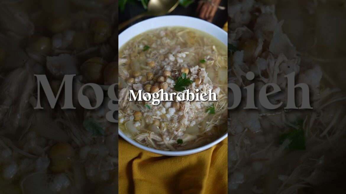 Moghrabieh- Moroccan Chicken Stew