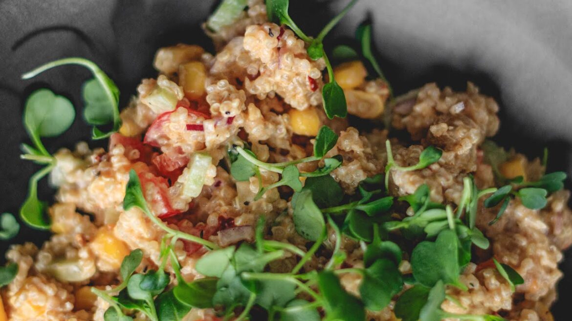 Quinoa Chickpea Salad | Cooking Video Recipe Quinoa Chickpea Salad | Cooking Video Recipe