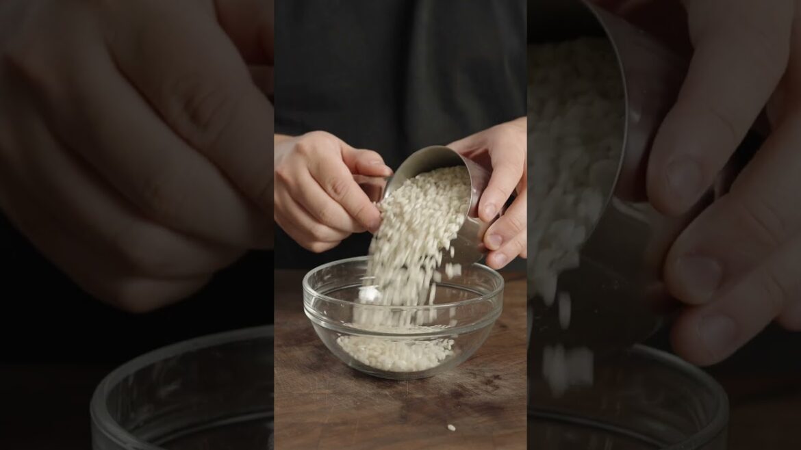 3 Michelin Star Risotto at Home