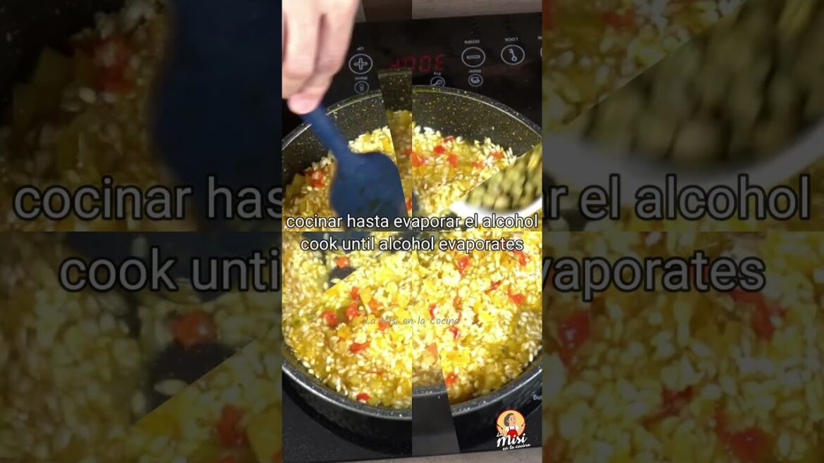 Risotto con Gandules #risotto #risottorecipe #gandules #risottocongandules #greenpigeonpeas