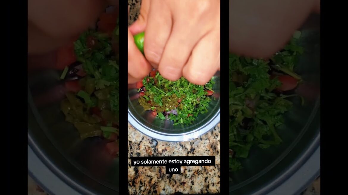 Ensalada de frijoles negros ..