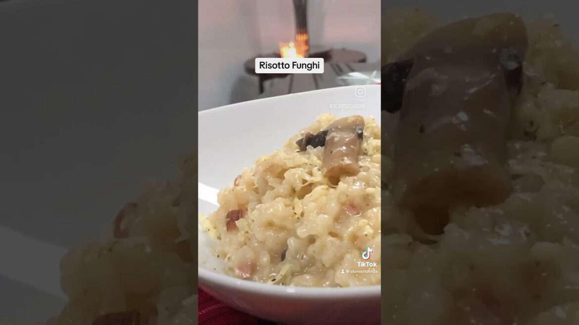 Risotto Funghi #madrid #food #arrozdecalasparra #denominaciondeorigen #españa