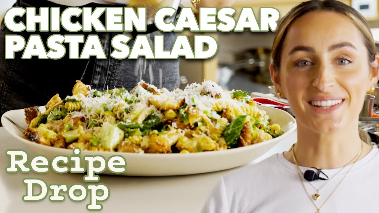 Easy-Prep Rotisserie Chicken Caesar Pasta Salad | Recipe Drop | Food52 ...