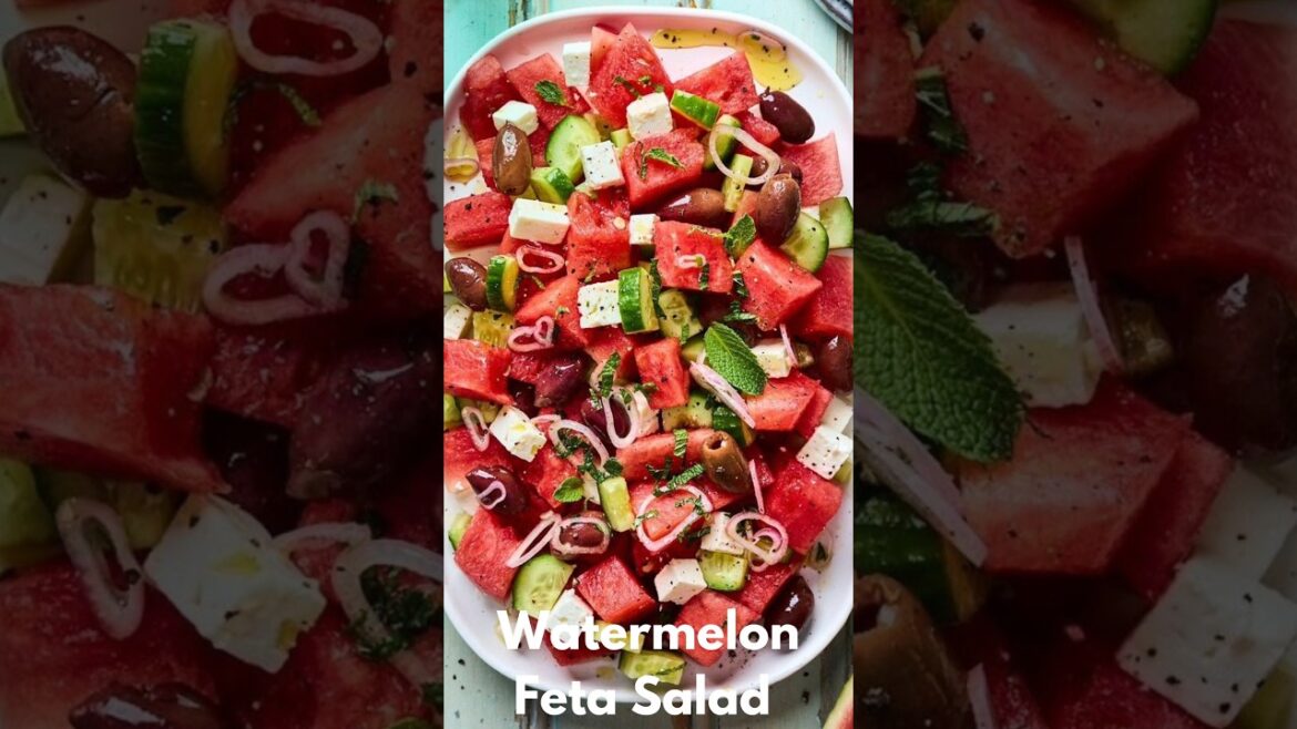 Watermelon Feta Salad