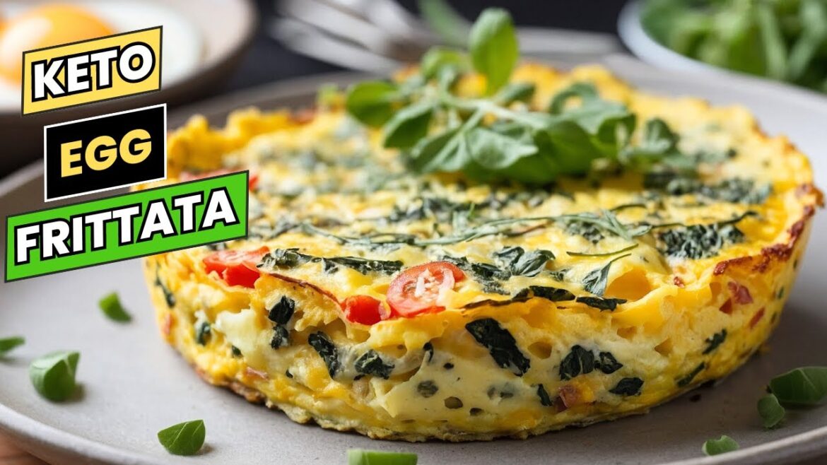 Keto Egg Frittata Recipe | Quick and Easy Low-Carb Breakfast Keto Egg Frittata Recipe | Quick and Easy Low-Carb Breakfast