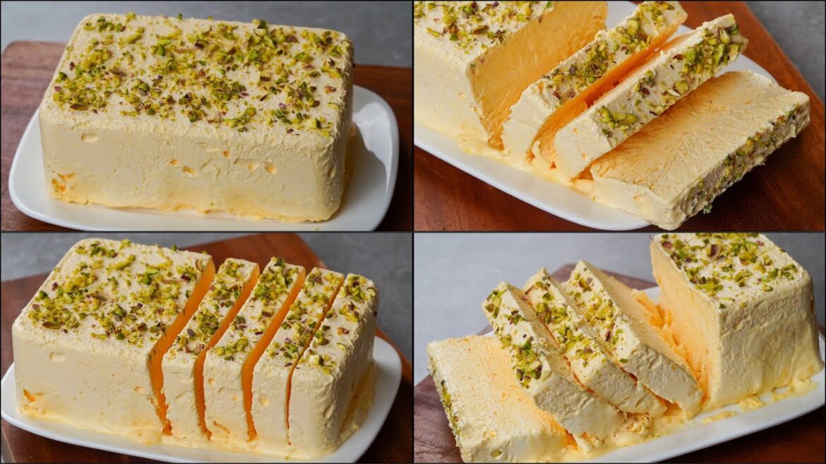 Custard Ice Cream Recipe | Delicious Homemade Custard Milk Ice Cream | Perfect Summer Ice Cream