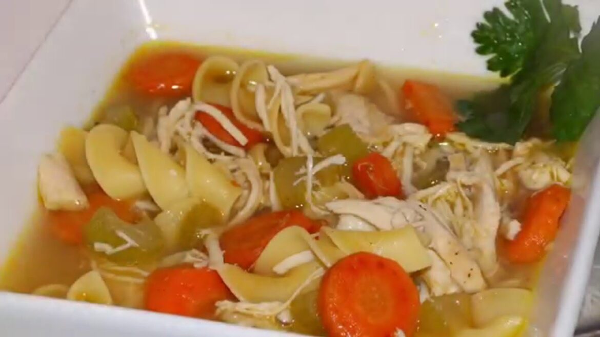 Homemade Chicken Noodle Soup