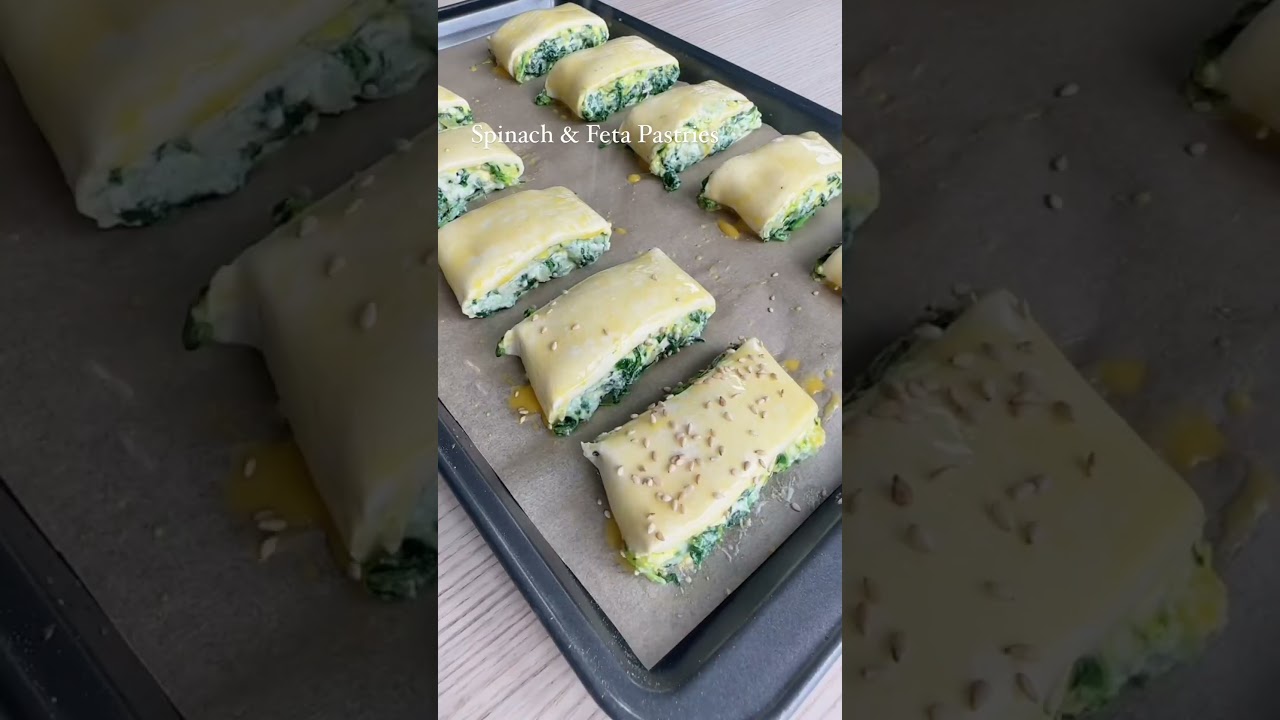 Spinach & Feta filled Puff Pastry recipes Dining and Cooking