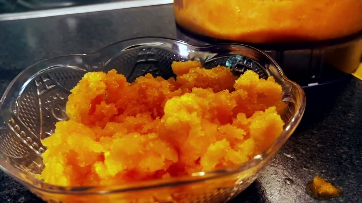 Easy 3 Ingredient Orange Sorbet Recipe| Dairy Free|