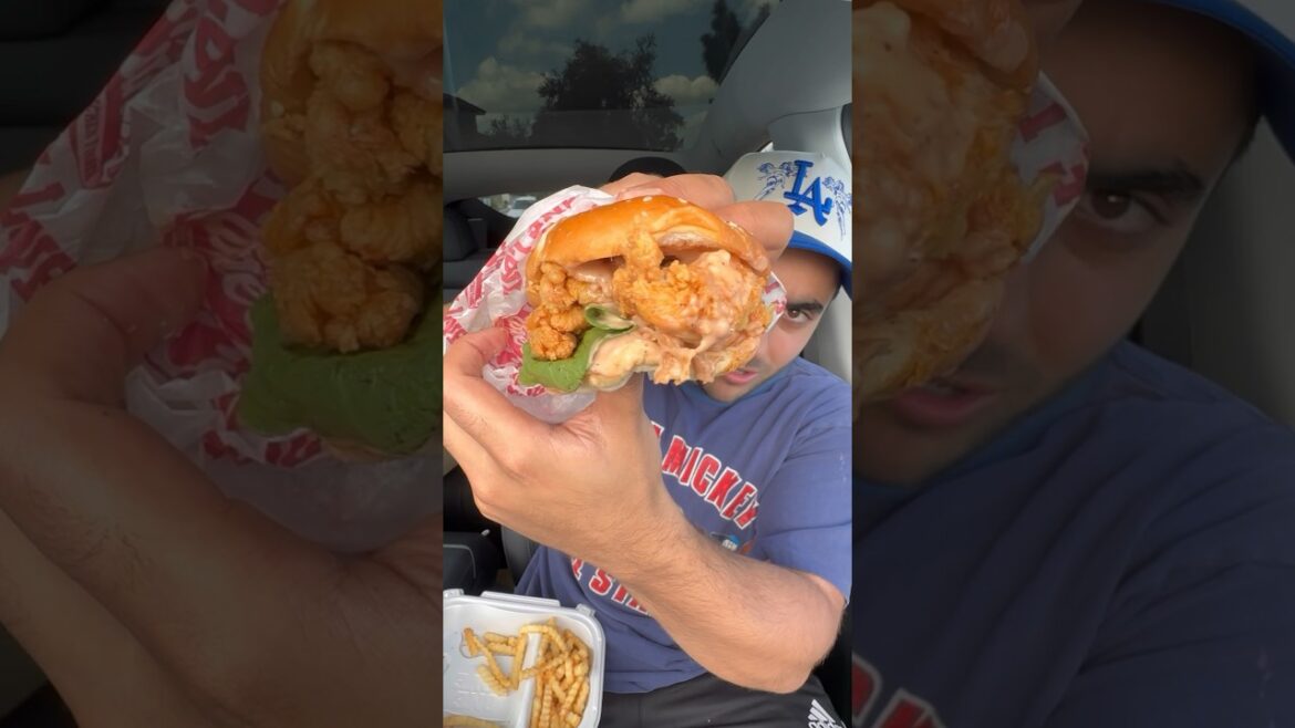 Raising Cane’s Chicken Sandwich…sort of Raising Cane’s Chicken Sandwich…sort of