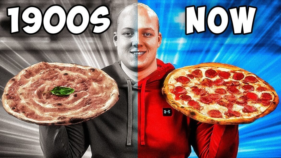 I Cooked 100 Years of Pizza by VANZAI I Cooked 100 Years of Pizza by VANZAI