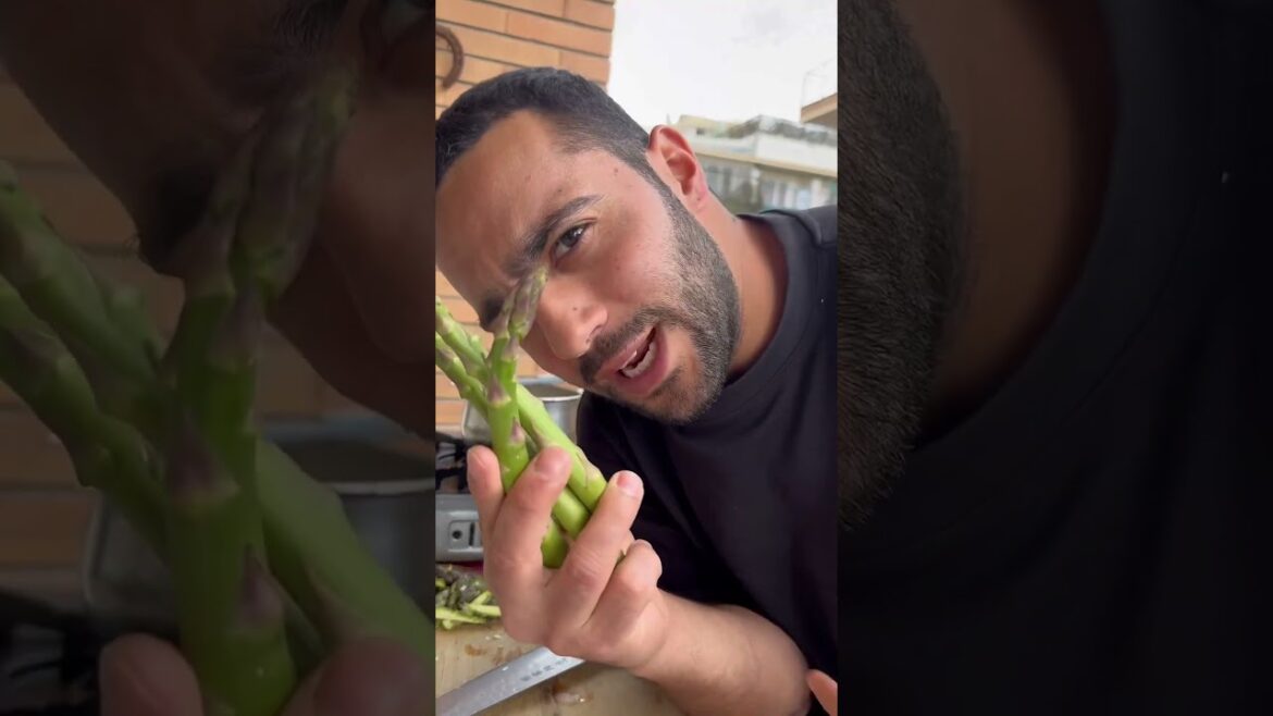 Risotto agli asparagi #chefruben #cucinaconruben #scorzadilimone #chetevoimagna