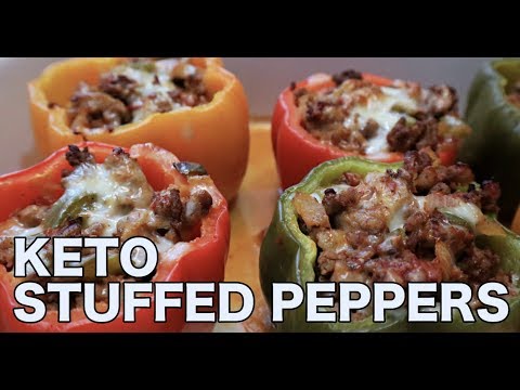 Keto Stuffed Peppers Recipe | Keto Daily - Dining and Cooking