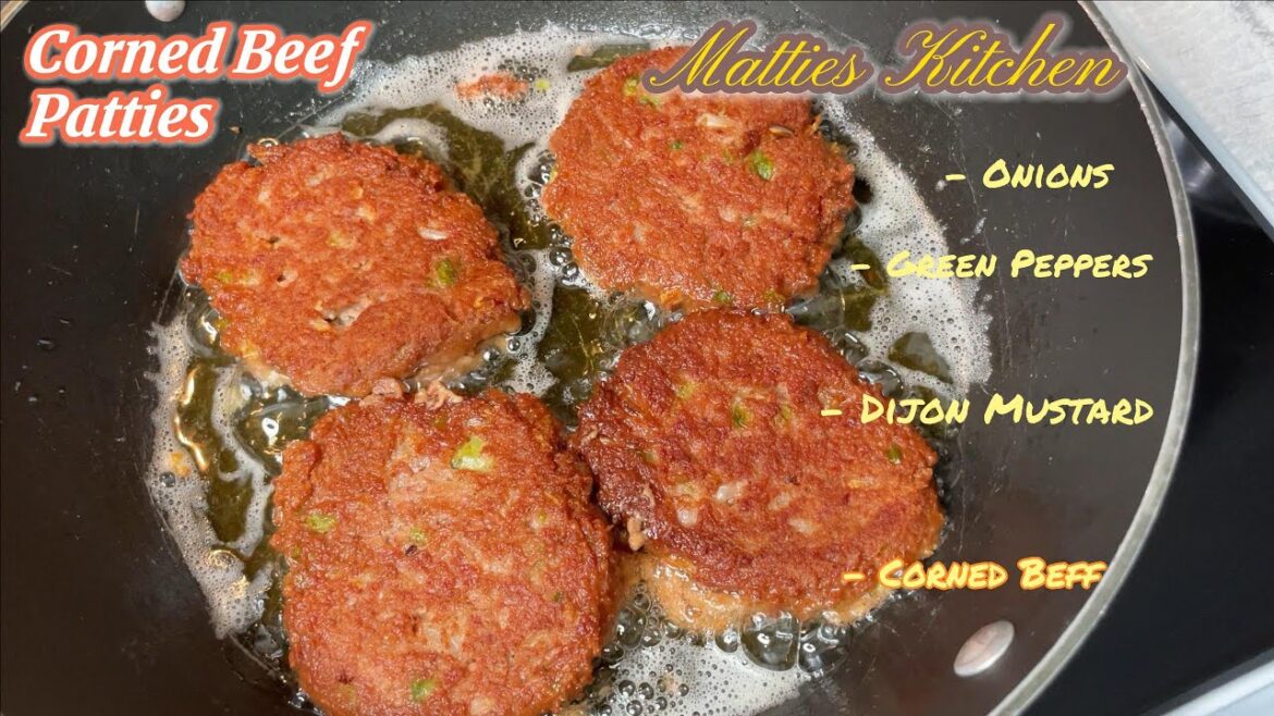 How To Make Delicious Southern Styled Corned Beef Patties!