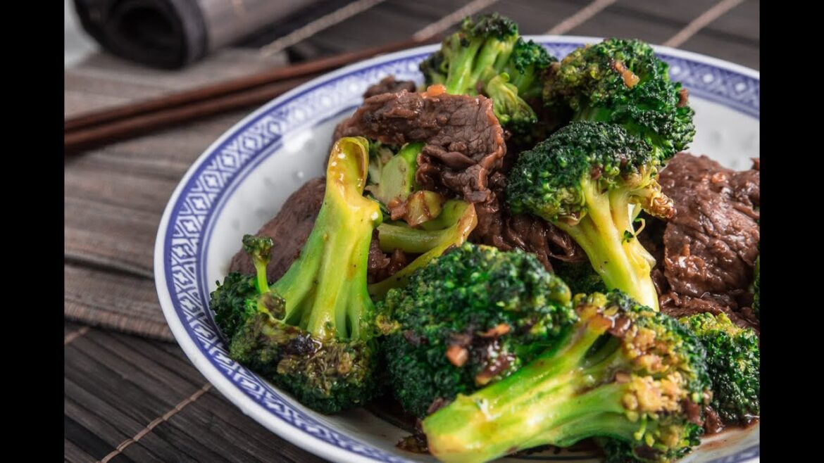 Easy Beef and Broccoli Stir Fry 西蘭花炒牛肉