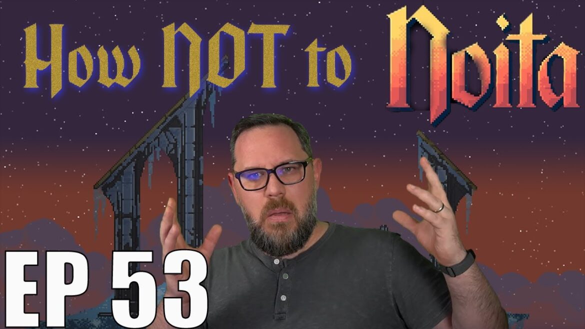 Noita – EP 53 – Gigantic Homing Rock Boners Noita - EP 53 - Gigantic Homing Rock Boners