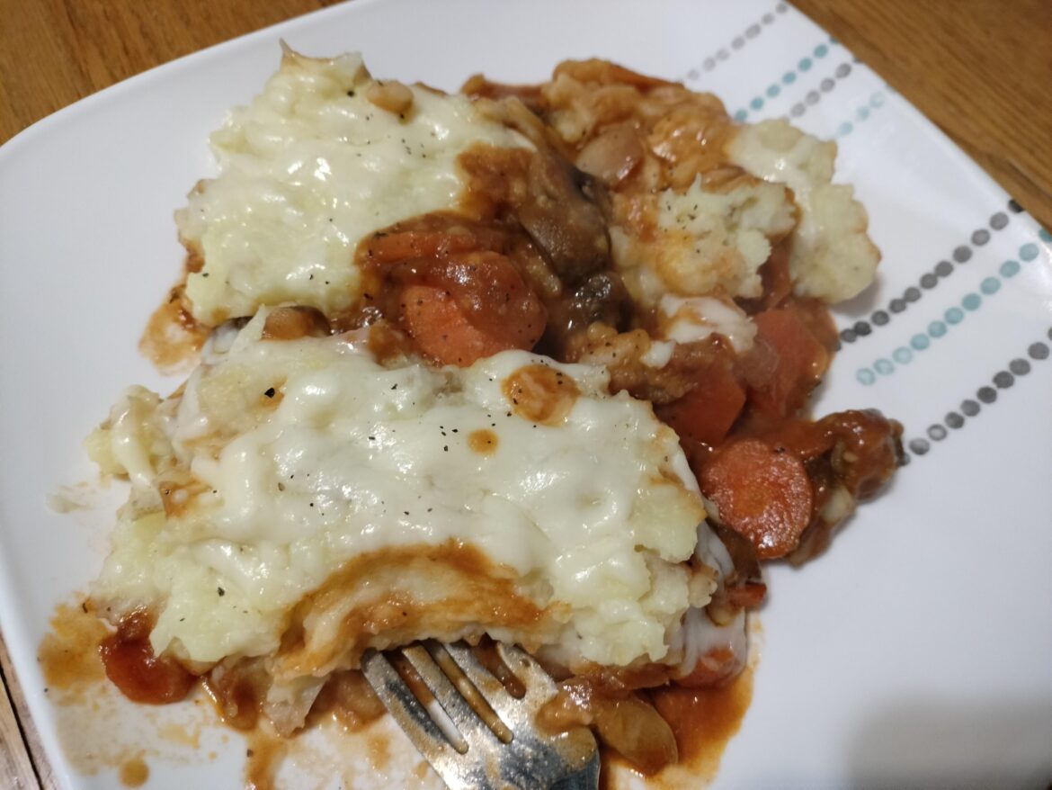 Mushroom herb shepherd pie 9/10