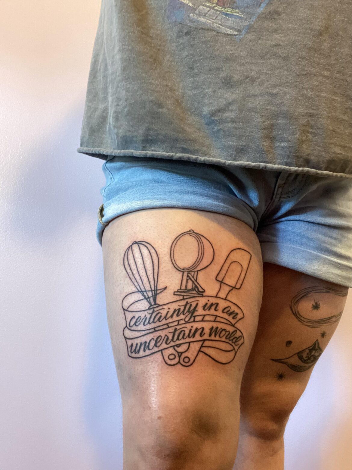 I got a baking tattoo today!