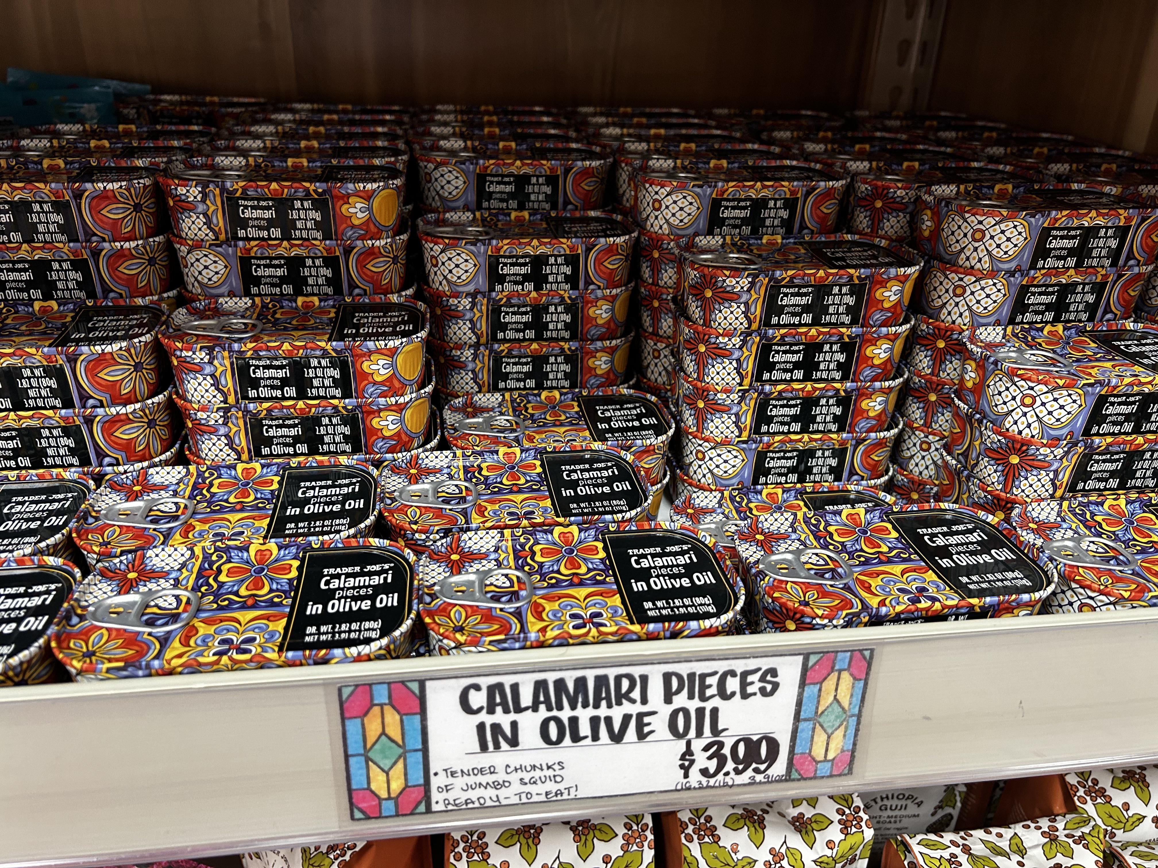 Trader Joe’s Calamari! Dining and Cooking