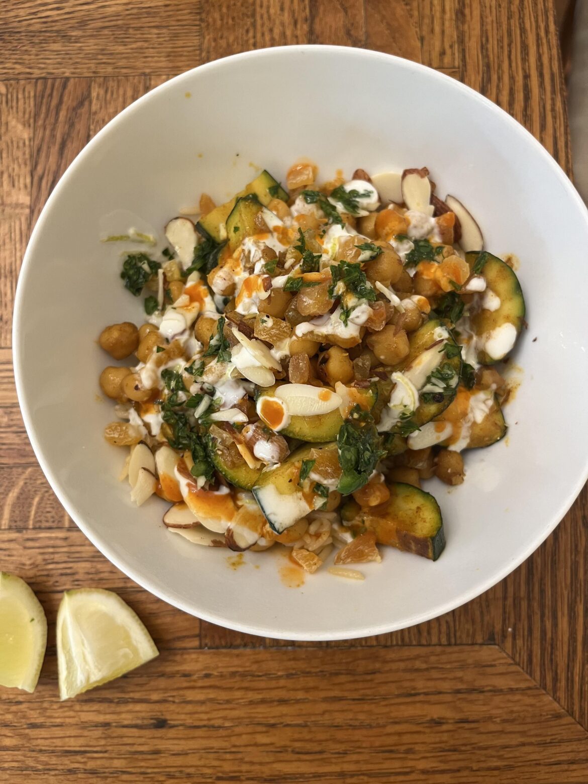 Apricot, Almond & Chickpea Tagine